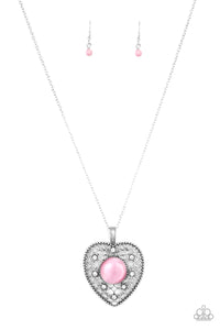 Paparazzi Accessories - One Heart - Pink