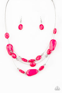 Paparazzi-Accessories-Radiant Reflections - Pink