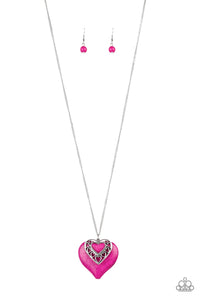 Paparazzi Accessories - Southern Heart - Pink