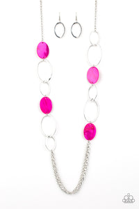 Paparazzi Accessories - Kaleidoscope Coasts - Pink