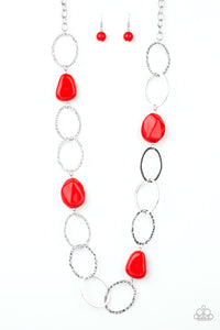 Paparazzi Accessories - Modern Day Malibu - Red