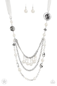 Paparazzi Accessories - All The Trimmings - Ivory