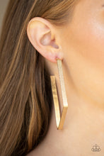 Load image into Gallery viewer, Paparazzi-Accessories-Way Over The Edge - Gold
