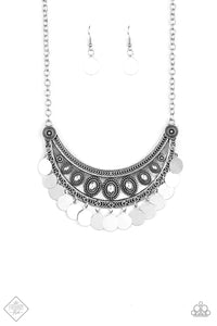 Paparazzi Accessories - CHIME's UP - Silver