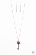 Load image into Gallery viewer, Paparazzi Accessories - Key Keepsake - Red
