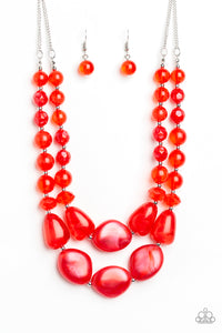 Paparazzi Accessories - Beach Glam - Red