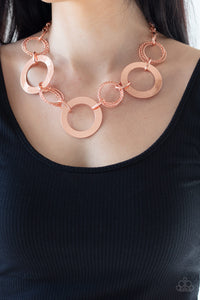 Paparazzi-Accessories-Ringed in Radiance - Copper