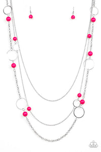 Paparazzi Accessories - Beachside Babe - Pink