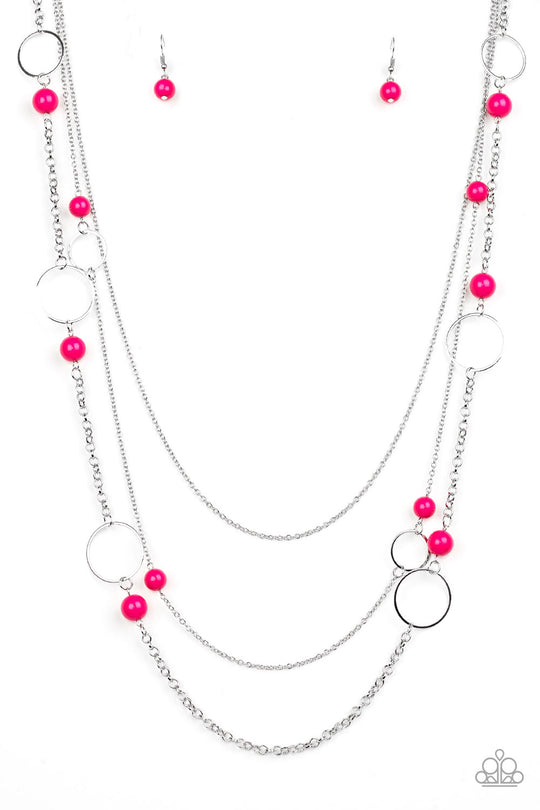Paparazzi Accessories - Beachside Babe - Pink
