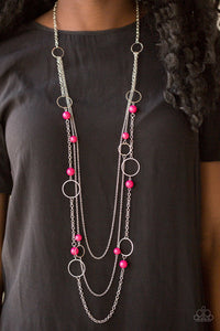 Paparazzi Accessories - Beachside Babe - Pink