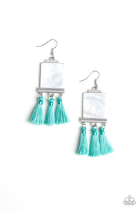 Paparazzi Accessories-Tassel Retreat - Blue