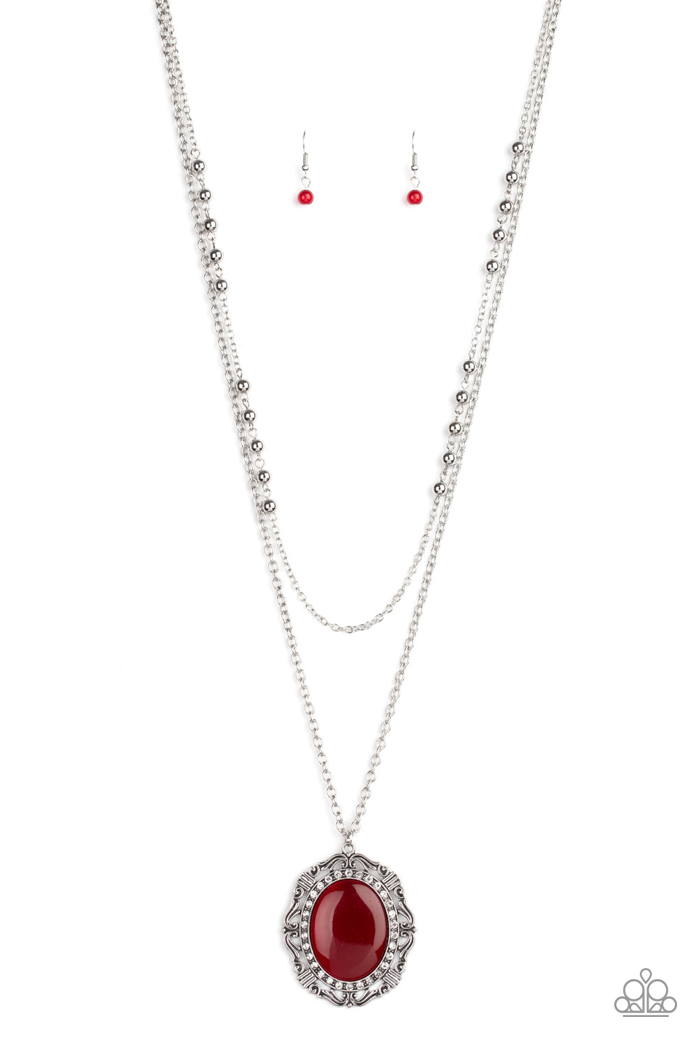 Paparazzi Accessories - Endlessly Enchanted - Red