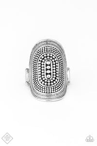 Paparazzi Accessories - Dotted Decor - Silver