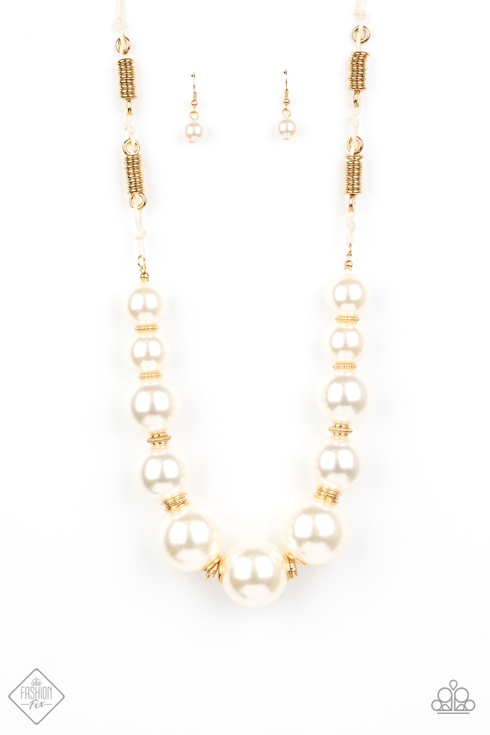 Paparazzi Accessories - Pearly Prosperity - Gold