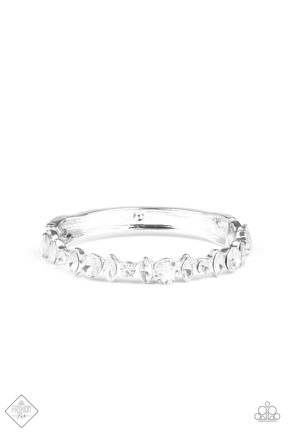 Paparazzi Accessories - BLING Them To Their Knees - White