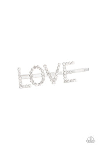 Paparazzi Accessories - All You Need Is Love - White