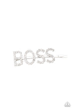 Load image into Gallery viewer, Paparazzi-Accessories-Yas Boss! - White
