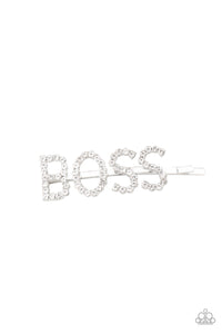 Paparazzi-Accessories-Yas Boss! - White