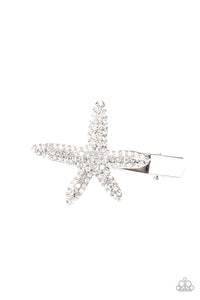 Paparazzi-Accessories-Wish On a STARFISH - White