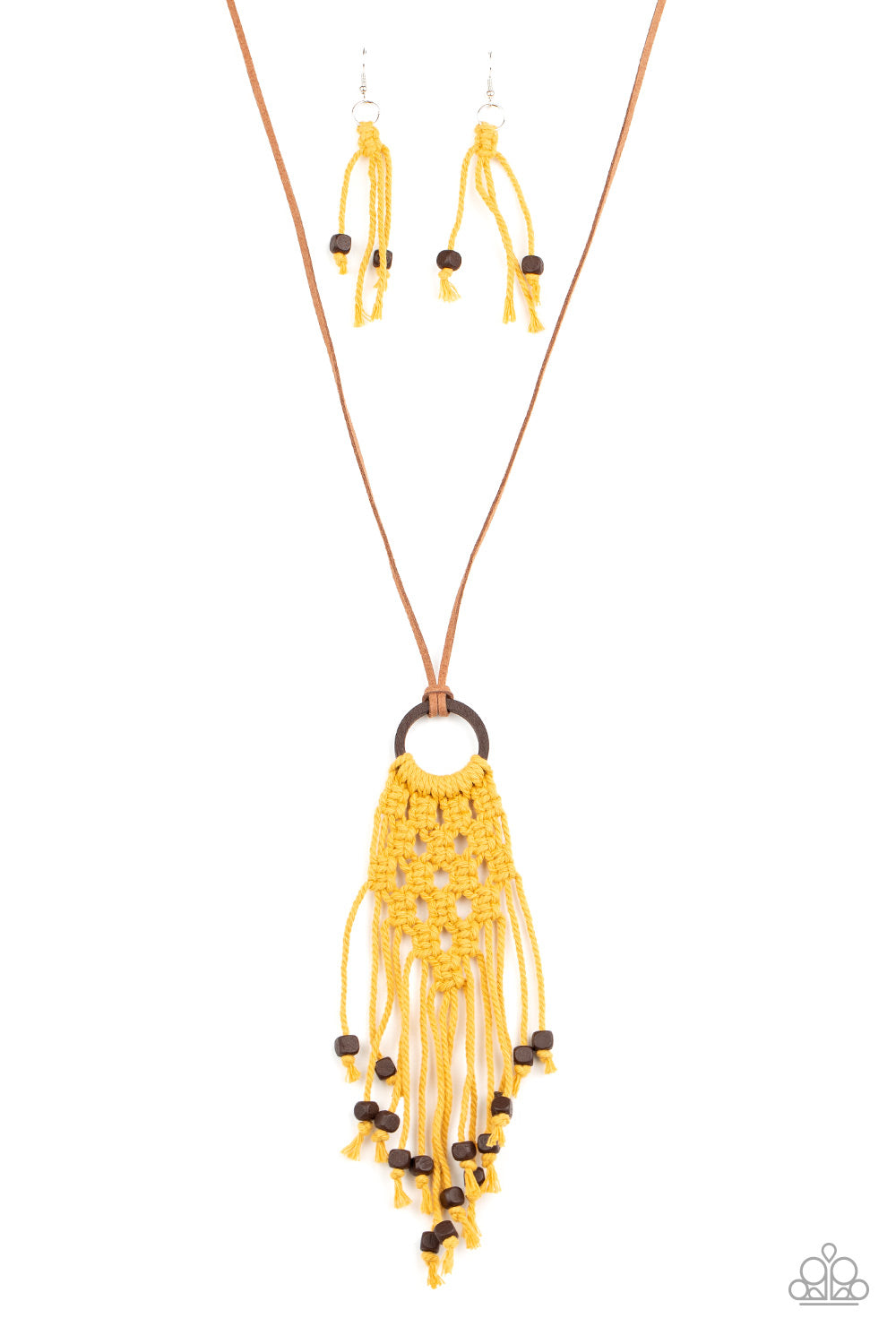 Paparazzi Accessories - Its Beyond MACRAME! - Yellow