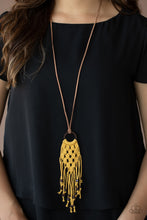 Load image into Gallery viewer, Paparazzi Accessories - Its Beyond MACRAME! - Yellow
