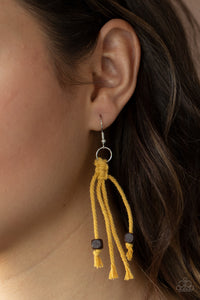 Paparazzi Accessories - Its Beyond MACRAME! - Yellow