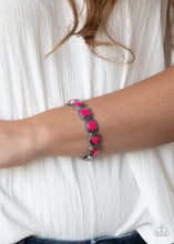 Load image into Gallery viewer, Paparazzi-Accessories-Vividly Vintage - Pink
