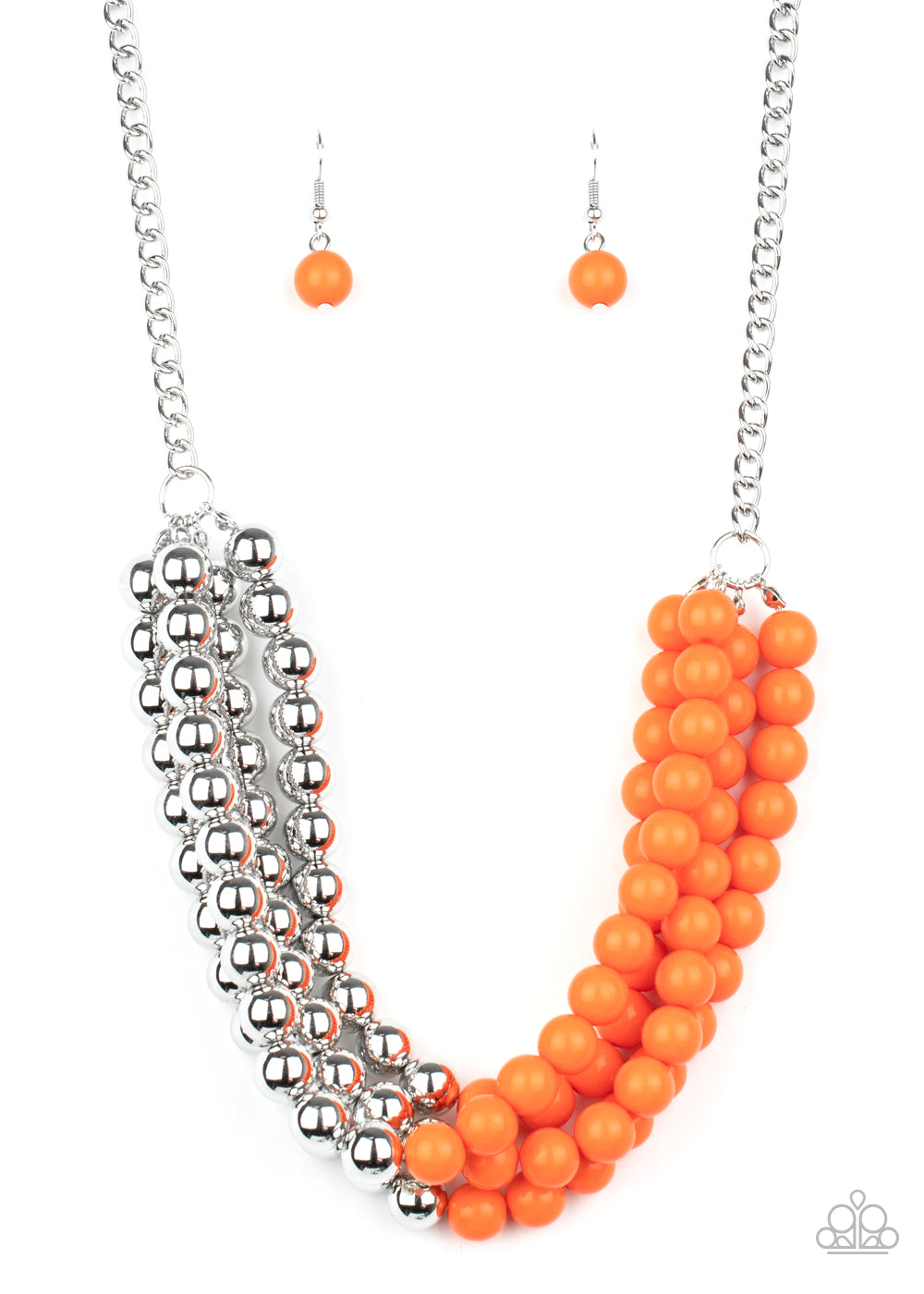 Paparazzi Accessories - Layer After Layer - Orange