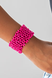 Paparazzi Accessories - Island Expression - Pink