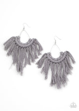 Load image into Gallery viewer, Paparazzi-Accessories-Wanna Piece Of MACRAME? - Silver
