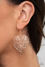 Load image into Gallery viewer, Paparazzi Accessories - Let Your Heart Grow - Rose Gold
