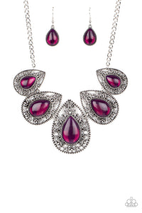 Paparazzi Accessories - Opal Auras - Purple