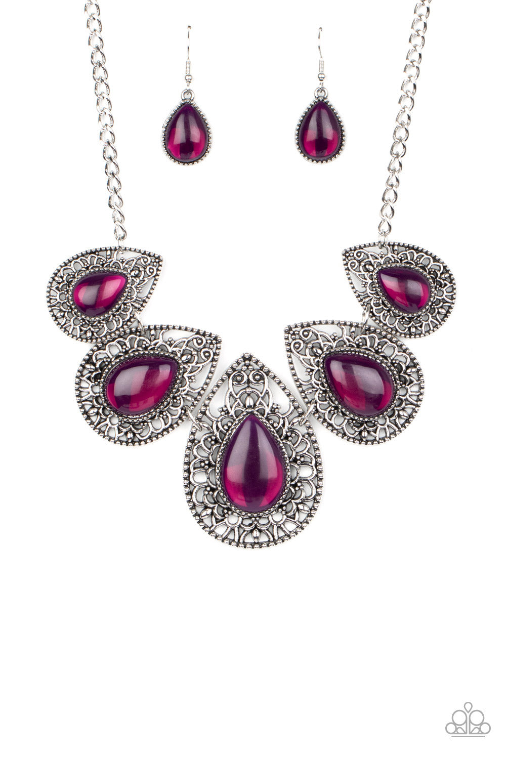 Paparazzi Accessories - Opal Auras - Purple