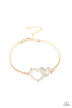 Load image into Gallery viewer, Paparazzi Accessories - Cupid is Calling - Gold
