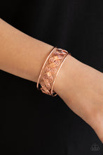 Load image into Gallery viewer, Paparazzi Accessories-WEAVE An Impression - Copper
