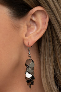 Paparazzi Accessories - Hear Me Shimmer - Black