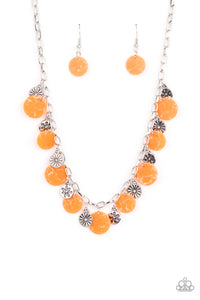 Paparazzi Accessories - Flower Powered - Orange