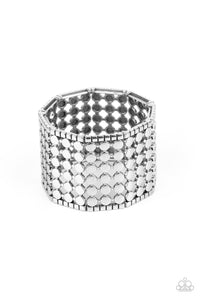 Paparazzi Accessories - Cool and CONNECTED - Silver