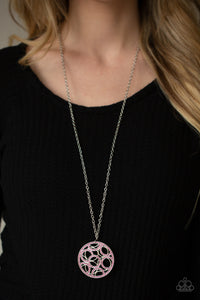 Paparazzi Accessories - Thanks a MEDALLION - Pink