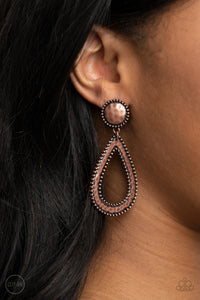 Paparazzi Accessories - Beyond The Borders - Copper