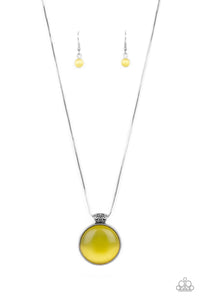 Paparazzi Accessories-Look Into My Aura - Yellow