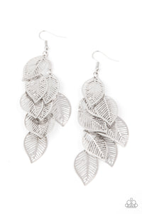 Paparazzi Accessories - Limitlessly Leafy - Silver