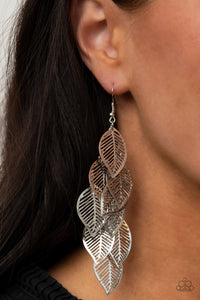 Paparazzi Accessories - Limitlessly Leafy - Silver