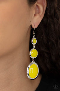 Paparazzi Accessories - Retro Reality - Yellow