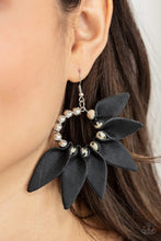 Load image into Gallery viewer, Paparazzi Accessories-Flower Child Fever - Black
