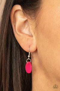 Paparazzi Accessories-Tidal Tassels-Pink