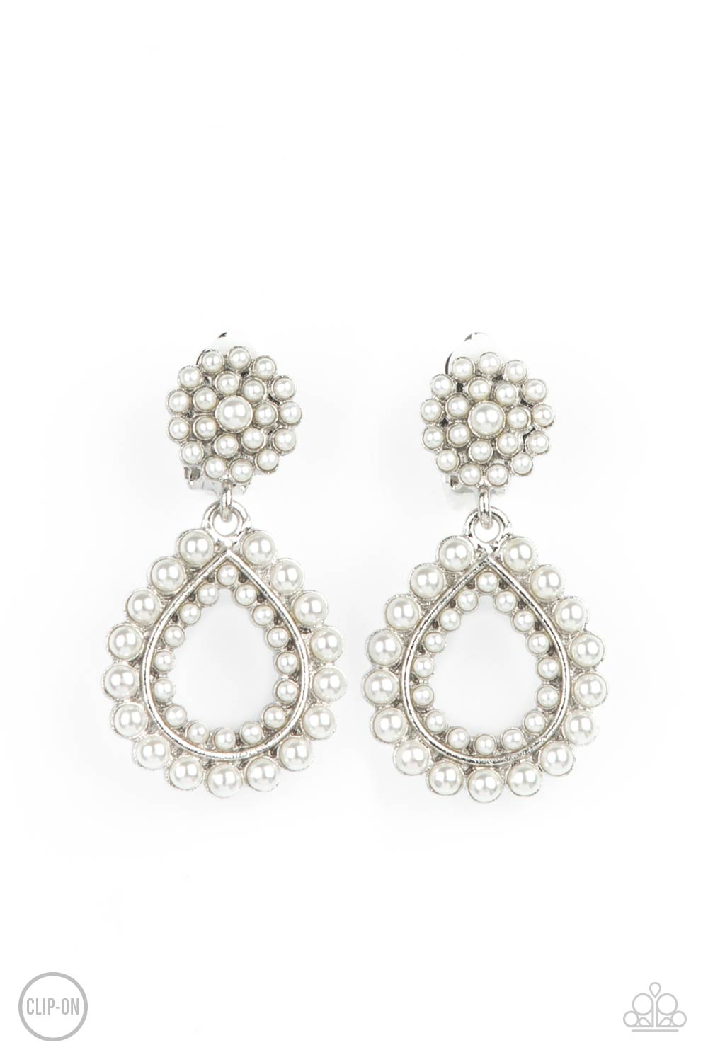 Paparazzi Accessories - Discerning Droplets - White