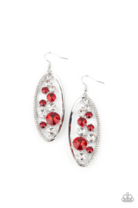 Paparazzi Accessories - Rock Candy Bubbly - Red