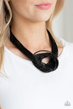 Load image into Gallery viewer, Paparazzi - Knotted Knockout - Black
