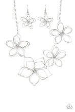 Load image into Gallery viewer, Paparazzi Accessories - Flower Garden Fashionista - Silver
